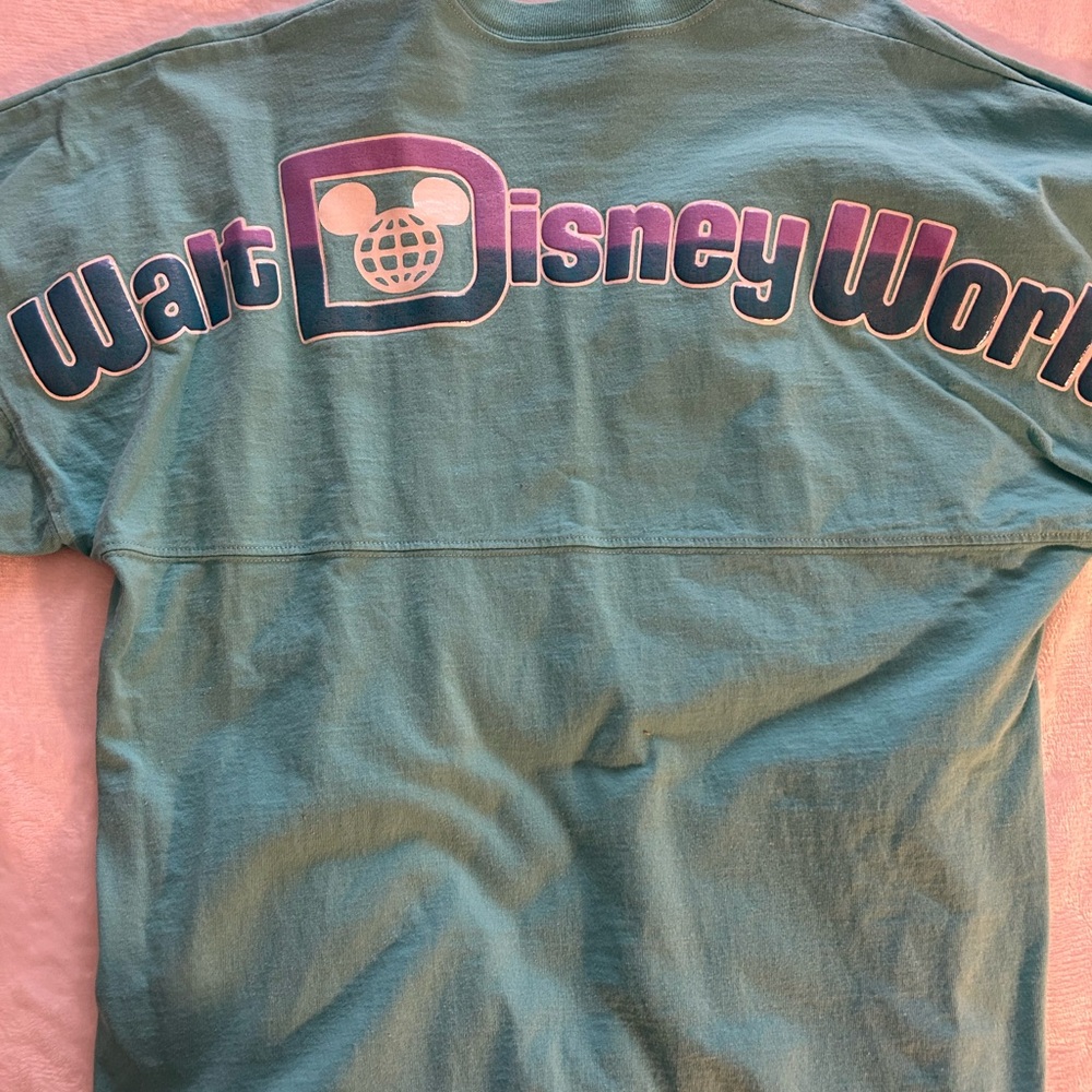 Disney Women’s Aqua Blue and Purple Jersey